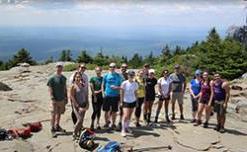 Pharmacy residents on Mount Kearsarge